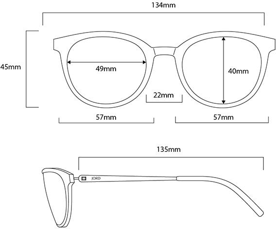 Avery Sizing Diagram