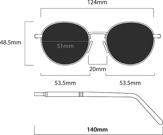 Holly Sizing Diagram