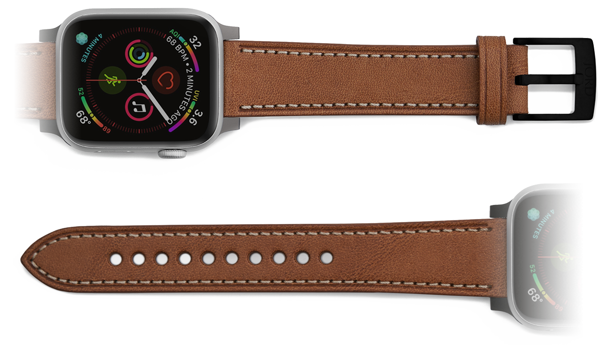 Apple Watch Band Wood Leather Bands All Series JORD
