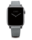Apple Watch Band - Shuttle Grey Leather