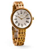 Cassia - Zebra & Ivory Wood Watch by JORD