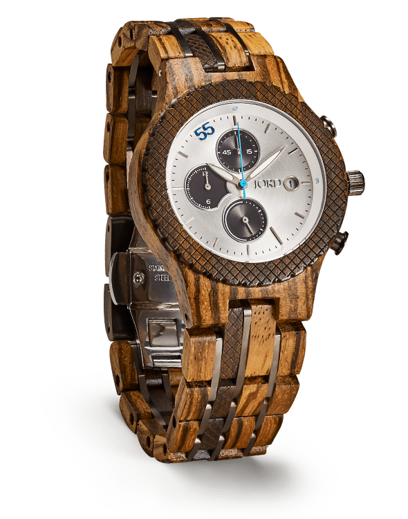 Jord 2025 zebrawood watch