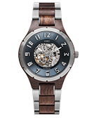 Dover II - Sandalwood & Stainless Wood Watch by JORD