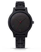 Frankie II - Ebony & Iron Wood Watch by JORD