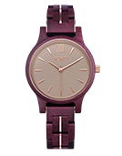 Frankie 38 - Purpleheart & Lavender Wood Watch by JORD