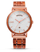 Harper - White Terrazzo & Kosso Wood Watch by JORD