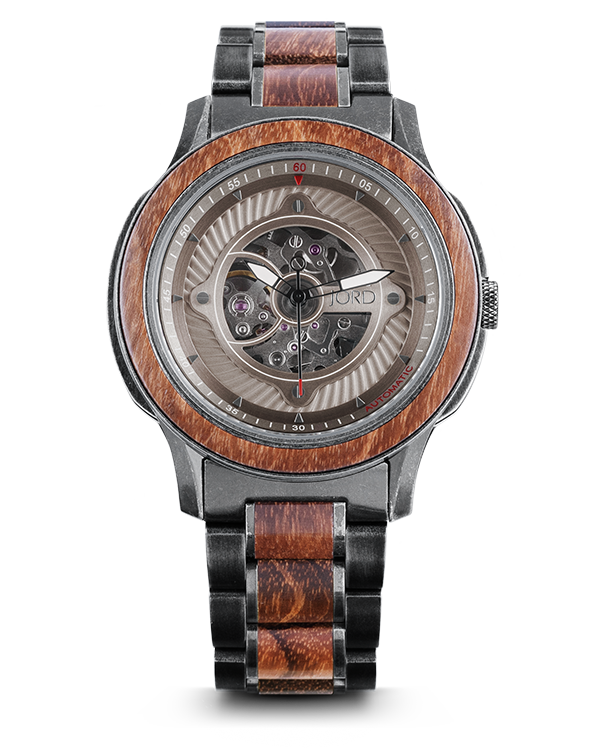 Automatic sales wood watch