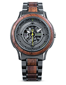 Stearman - Walnut & Nighthawk Wood Watch by JORD