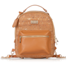 Binca - Natural & Gold Zipper Backpack 2