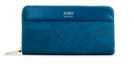 Eila - Peacoat Blue & Gold Zippered Wallet 2
