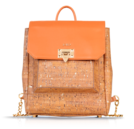 Maiken - Marmalade & Gold Envelope Backpack 2
